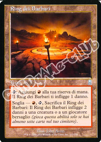 313 / 350 Ring dei Barbari non comune (IT) -NEAR MINT-