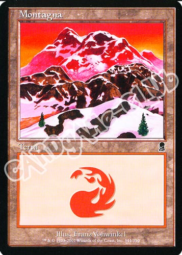 344 / 350 Montagna comune (IT) -NEAR MINT-