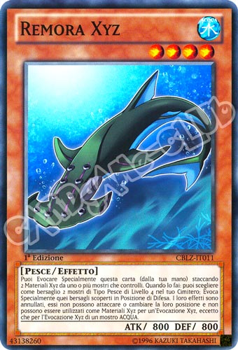 CBLZ-IT011 Remora Xyz comune 1a Edizione (IT) -NEAR MINT-