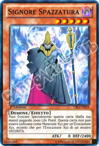 CBLZ-IT019 Signore Spazzatura comune 1a Edizione (IT) -NEAR MINT-