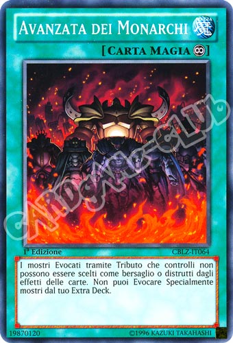 CBLZ-IT064 Avanzata dei Monarchi comune 1a Edizione (IT) -NEAR MINT-