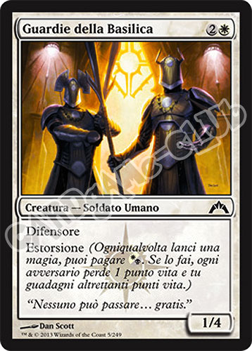 005 / 249 Guardie della Basilica comune (IT) -NEAR MINT-