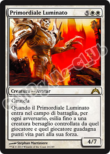 020 / 249 Primordiale Luminato rara (IT) -NEAR MINT-
