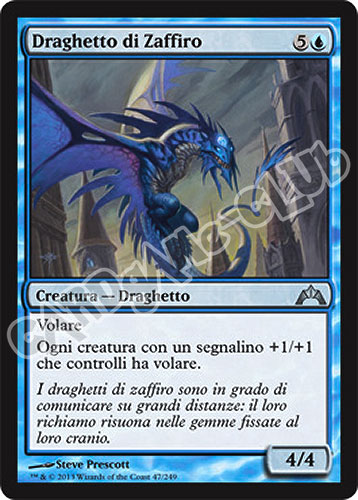 047 / 249 Draghetto di Zaffiro non comune (IT) -NEAR MINT-