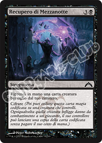 073 / 249 Recupero di Mezzanotte comune (IT) -NEAR MINT-