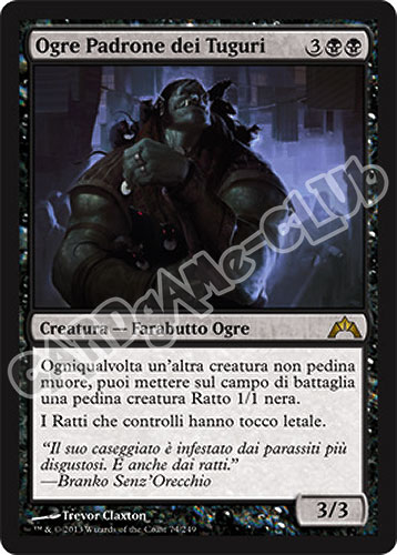 074 / 249 Ogre Padrone dei Tuguri rara (IT) -NEAR MINT-