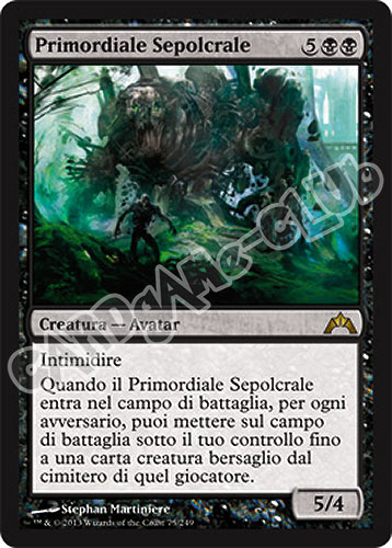 075 / 249 Primordiale Sepolcrale rara (IT) -NEAR MINT-