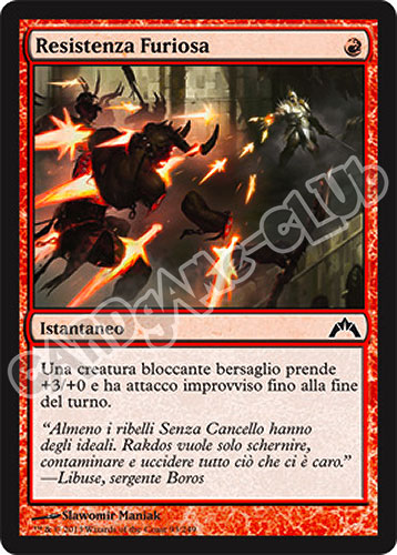093 / 249 Resistenza Furiosa comune (IT) -NEAR MINT-