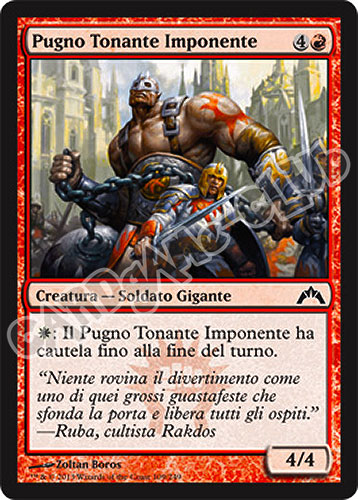 109 / 249 Pugno Tonante Imponente comune (IT) -NEAR MINT-