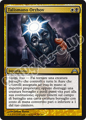 185 / 249 Talismano Orzhov non comune (IT) -NEAR MINT-