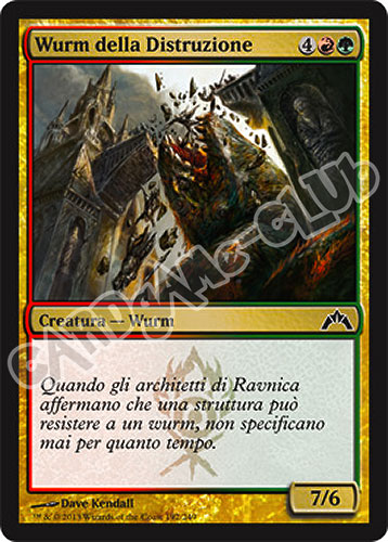 192 / 249 Wurm della Distruzione comune (IT) -NEAR MINT-