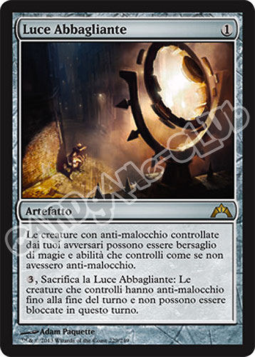 229 / 249 Luce Abbagliante rara (IT) -NEAR MINT-