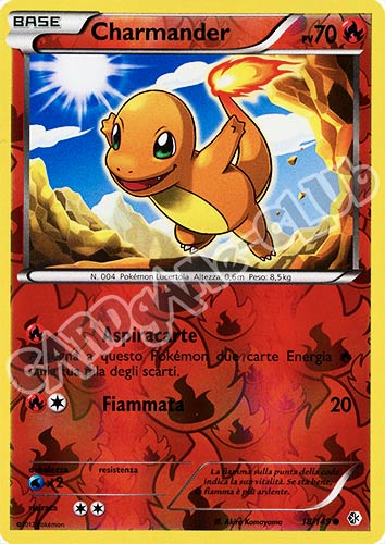 018 / 149 Charmander comune foil reverse (IT) -NEAR MINT-