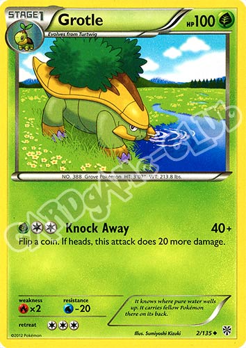 002 / 135 Grotle non comune (EN) -NEAR MINT-