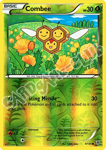 004 / 135 Combee comune foil reverse (EN) -NEAR MINT-