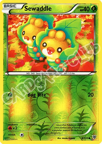 008 / 135 Sewaddle comune foil reverse (EN) -NEAR MINT-