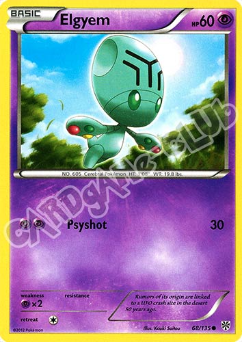 068 / 135 Elgyem comune (EN) -NEAR MINT-