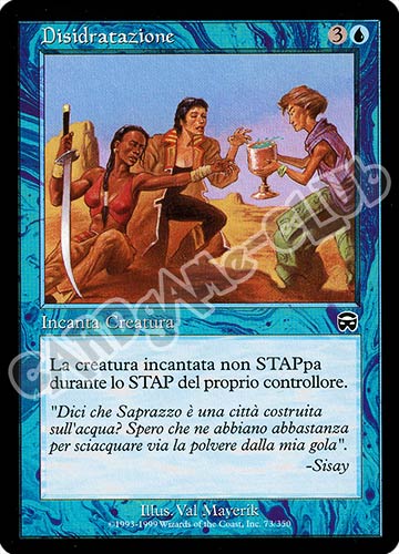 073 / 350 Disidratazione comune (IT) -NEAR MINT-