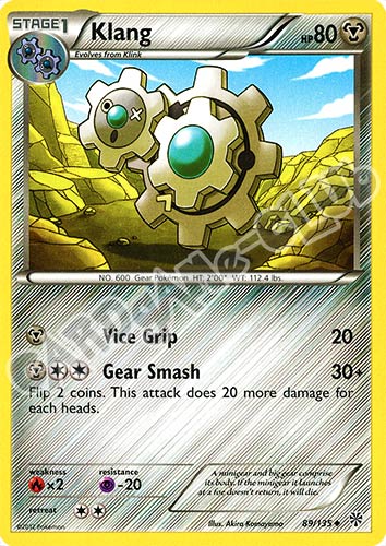 089 / 135 Klang non comune (EN) -NEAR MINT-