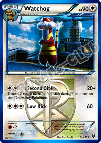 113 / 135 Watchog rara (EN) -NEAR MINT-
