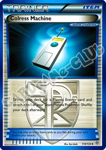 119 / 135 Colress Machine non comune (EN) -NEAR MINT-