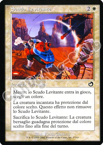 005 / 143 Scudo Levitante comune (IT) -NEAR MINT-