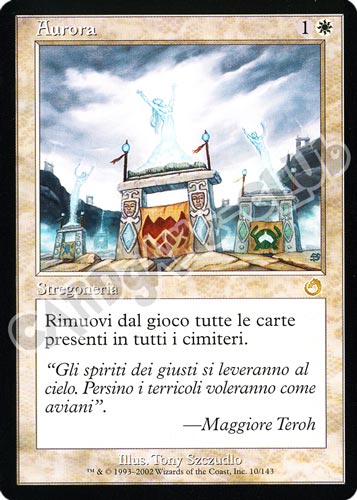 010 / 143 Aurora rara (IT) -NEAR MINT-