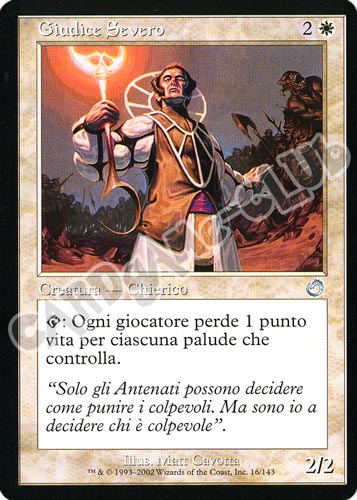 016 / 143 Giudice Severo non comune (IT) -NEAR MINT-