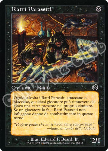 054 / 143 Ratti Parassiti comune (IT) -NEAR MINT-