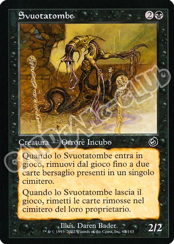 062 / 143 Svuotatombe comune (IT) -NEAR MINT-