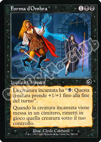 081 / 143 Forma d'Ombra comune (IT) -NEAR MINT-