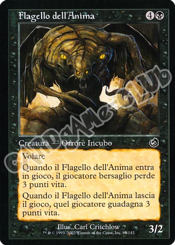 085 / 143 Flagello dell'Anima comune (IT) -NEAR MINT-