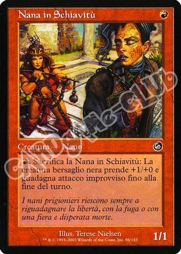 096 / 143 Nana in Schiavitu' comune (IT) -NEAR MINT-