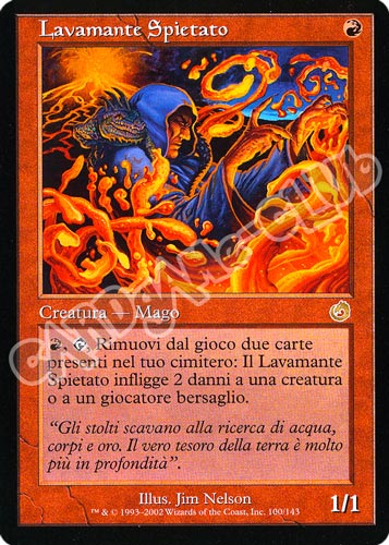 100 / 143 Lavamante Spietato rara (IT) -NEAR MINT-