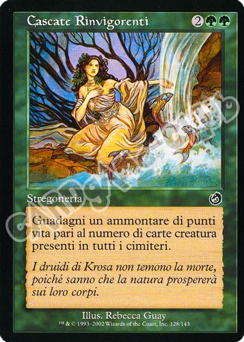 128 / 143 Cascate Rinvigorenti comune (IT) -NEAR MINT-