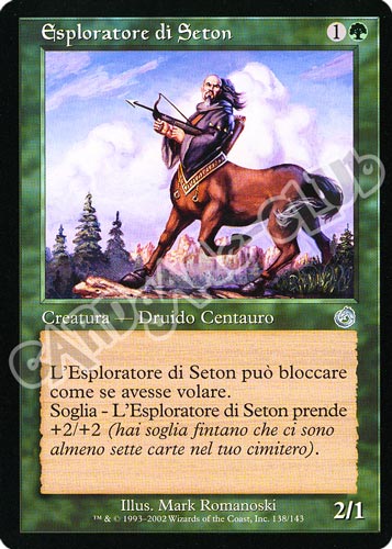 138 / 143 Esploratore di Seton non comune (IT) -NEAR MINT-