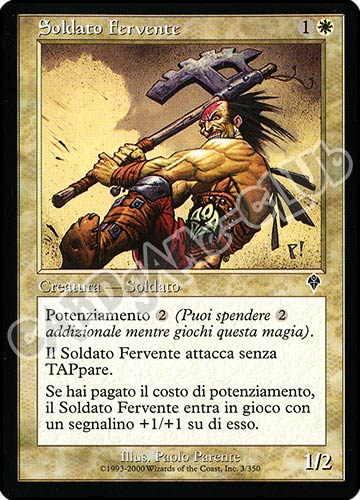 003 / 350 Soldato Fervente comune (IT) -NEAR MINT-