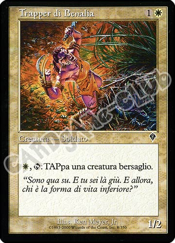 008 / 350 Trapper di Benalia comune (IT) -NEAR MINT-