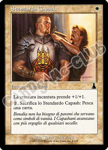 004 / 143 Stendardo Capash comune (IT) -NEAR MINT-