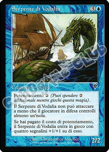 086 / 350 Serpente di Vodalia comune (IT) -NEAR MINT-