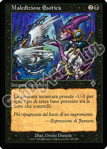 105 / 350 Maledizione Esotica comune (IT) -NEAR MINT-