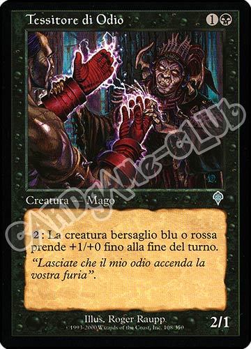 108 / 350 Tessitore di Odio non comune (IT) -NEAR MINT-