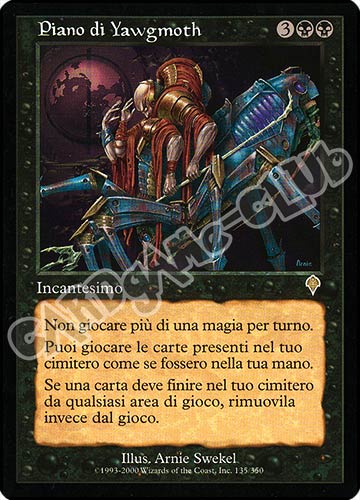 135 / 350 Piano di Yawgmoth rara (IT) -NEAR MINT-
