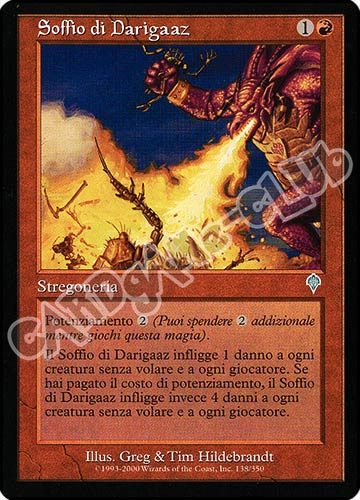 138 / 350 Soffio di Darigaaz non comune (IT) -NEAR MINT-