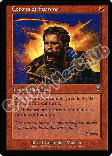 142 / 350 Corona di Fiamme comune (IT) -NEAR MINT-