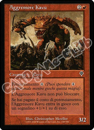 148 / 350 Aggressore Kavu comune (IT) -NEAR MINT-