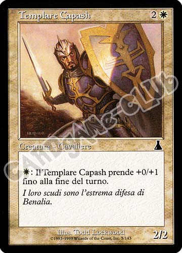 005 / 143 Templare Capash comune (IT) -NEAR MINT-