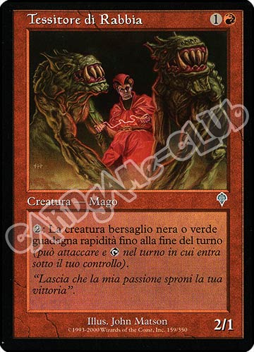 159 / 350 Tessitore di Rabbia non comune (IT) -NEAR MINT-