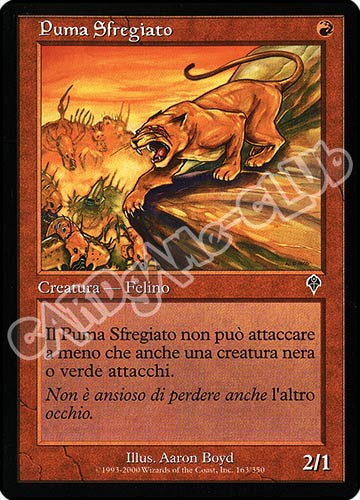 163 / 350 Puma Sfregiato comune (IT) -NEAR MINT-