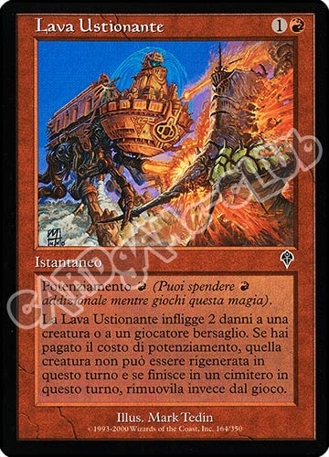 164 / 350 Lava Ustionante comune (IT) -NEAR MINT-